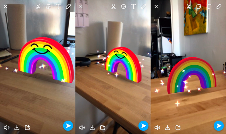 Snapchat 3D