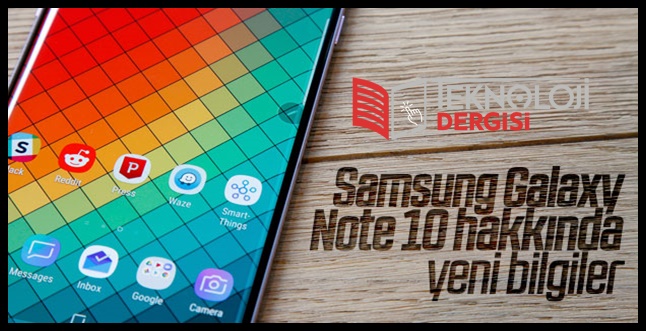 samsung Galaxy Note 10 İncelemesi 2019